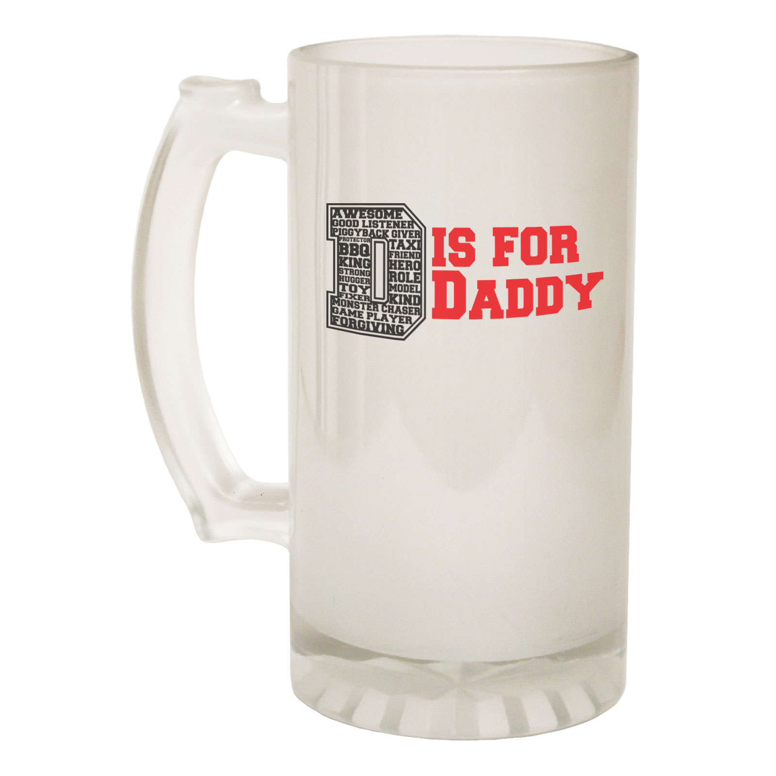 Funny Beer Stein Frosted Glass Novelty Pint 16oz Birthday T Super