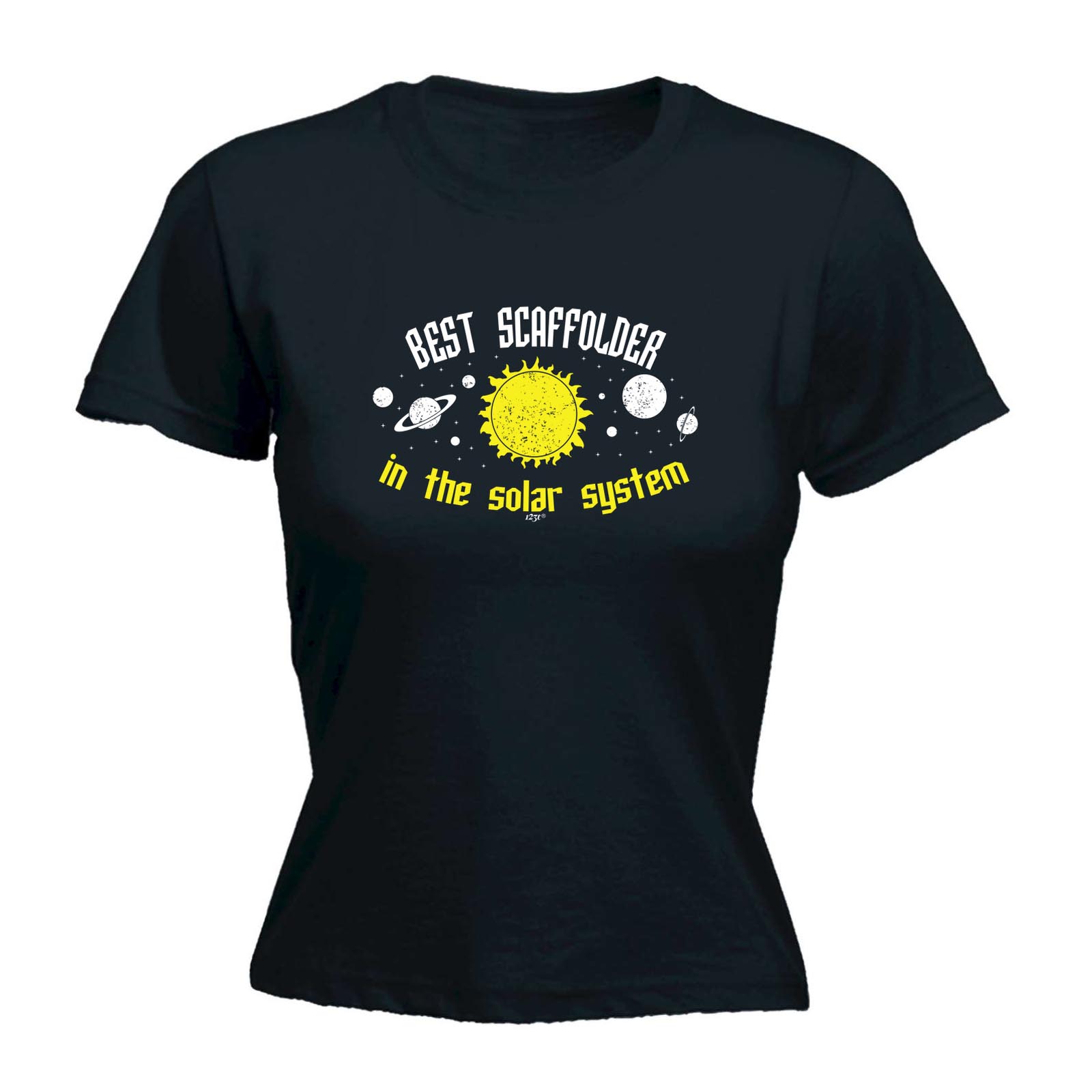 Best In The Solar System Funny T-Shirt Womens tee TShirt - SUPER WOMENS - H1