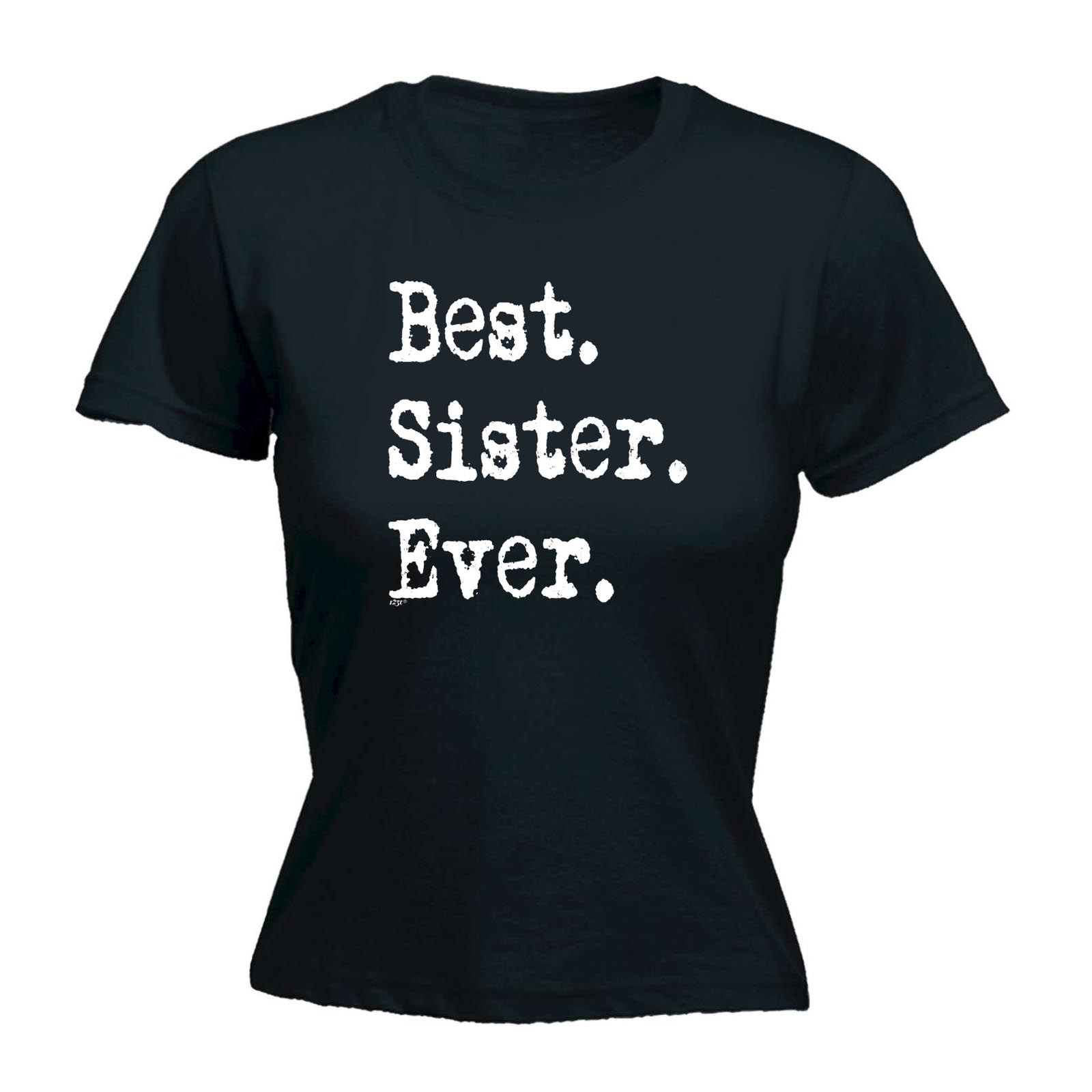 T-shirt donna Sister Funny Novelty Tops - SUPER DONNA - AU1 - Foto 4 di 7