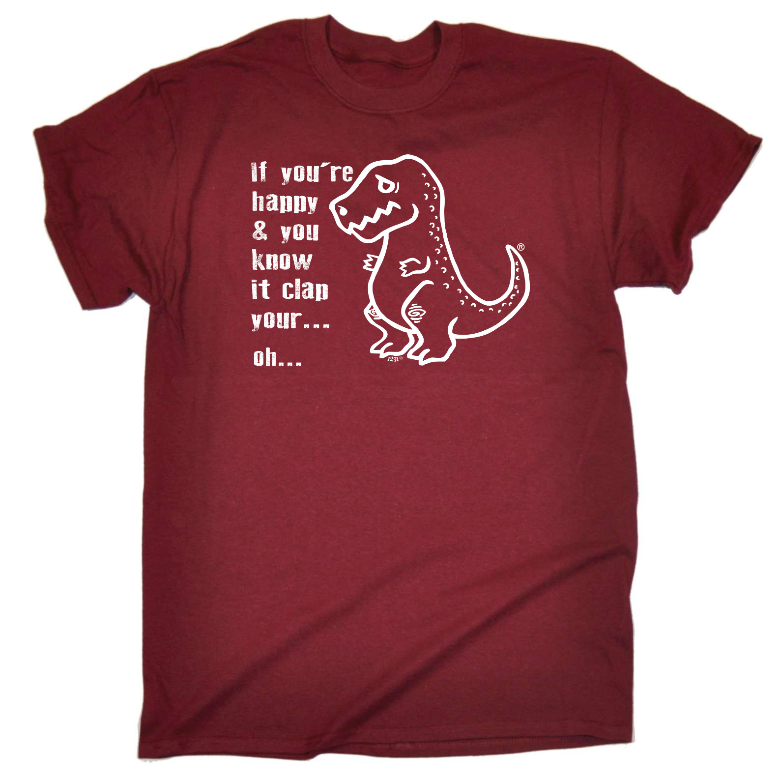 Funny Novelty TShirt Mens tee TShirt If Your Happy And You Know It