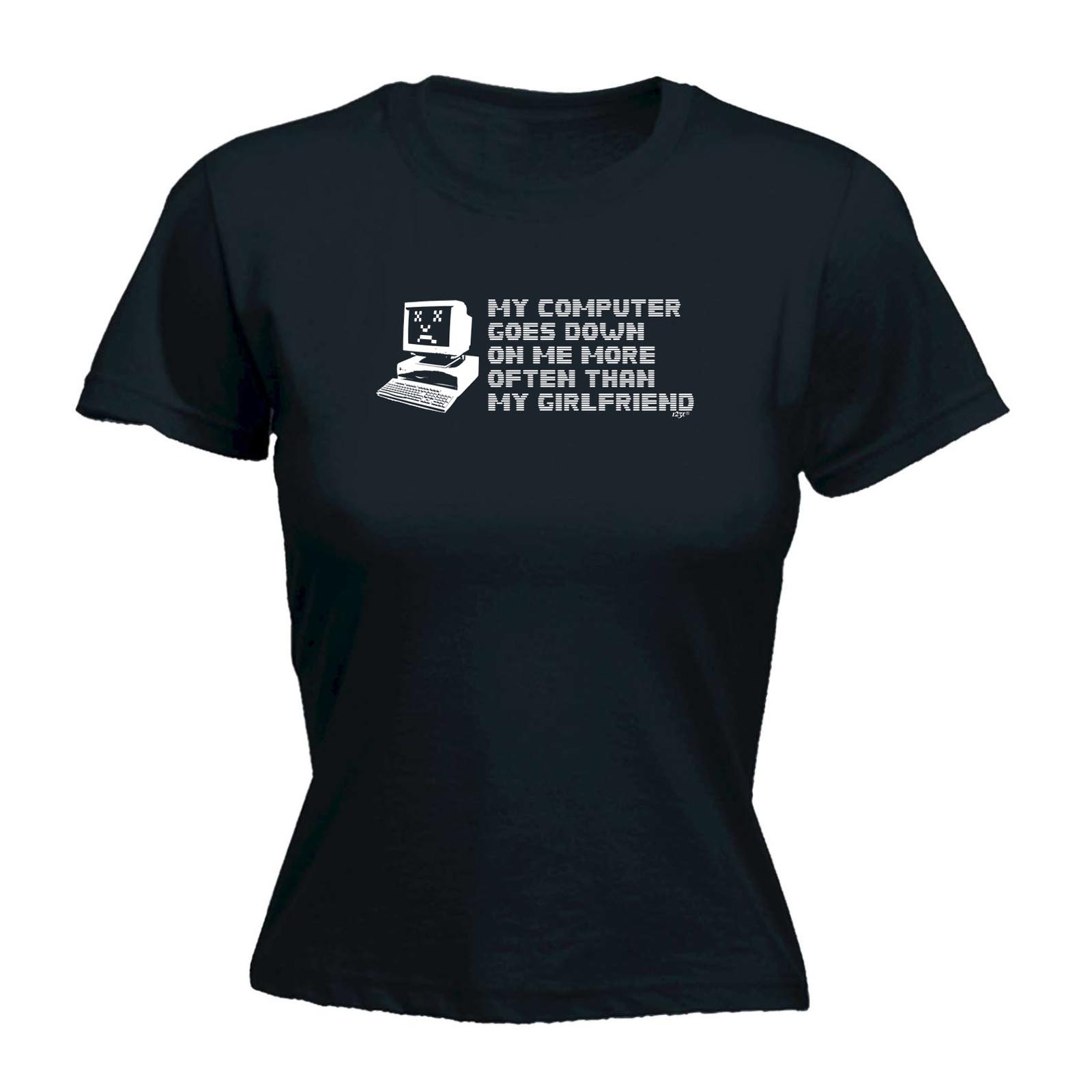 T-Shirt Girlfriend lustige Neuheit Tops Damen T-Shirt - SUPER DAMEN - AG1 - Bild 6 von 8