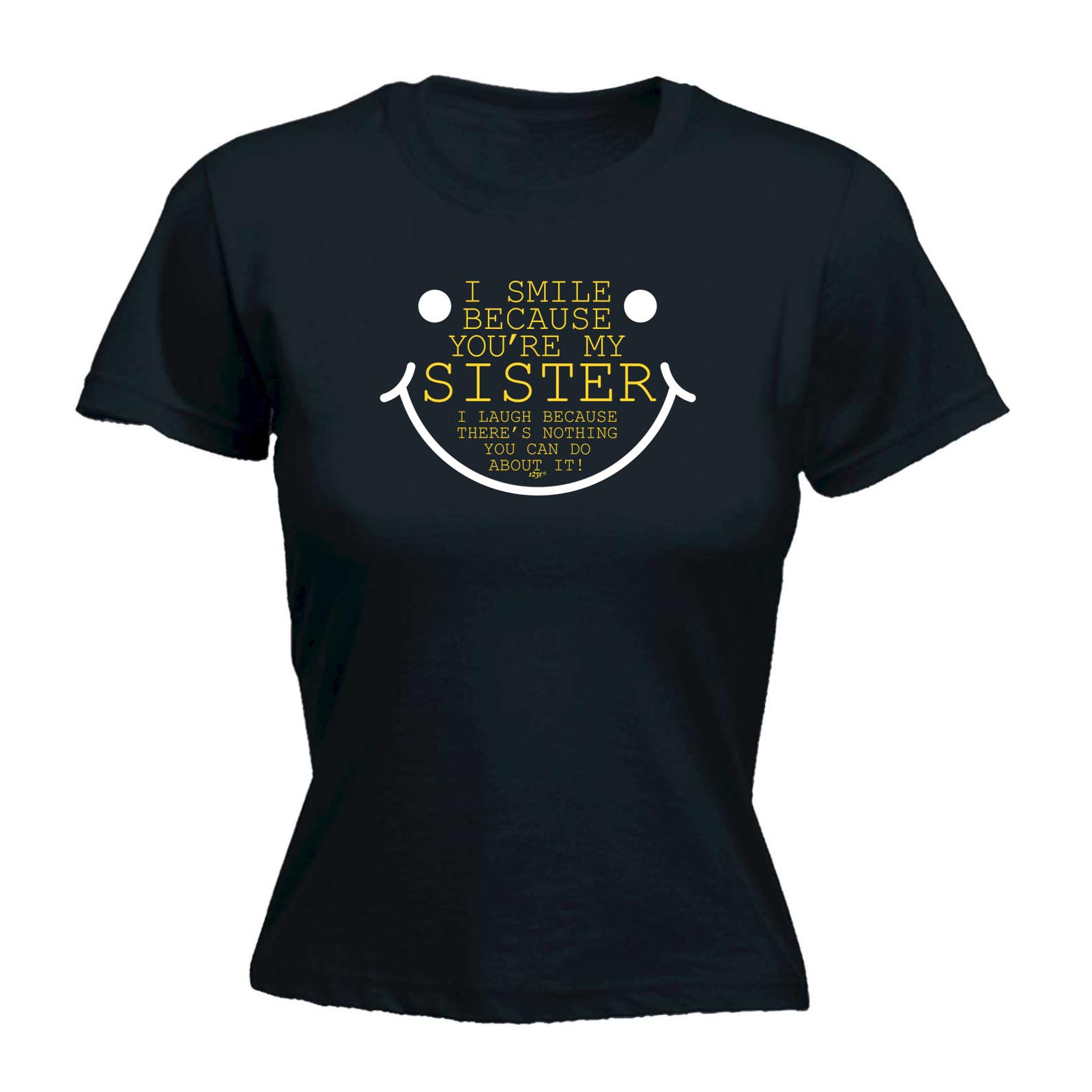 T-shirt donna Sister Funny Novelty Tops - SUPER DONNA - AU1 - Foto 5 di 7