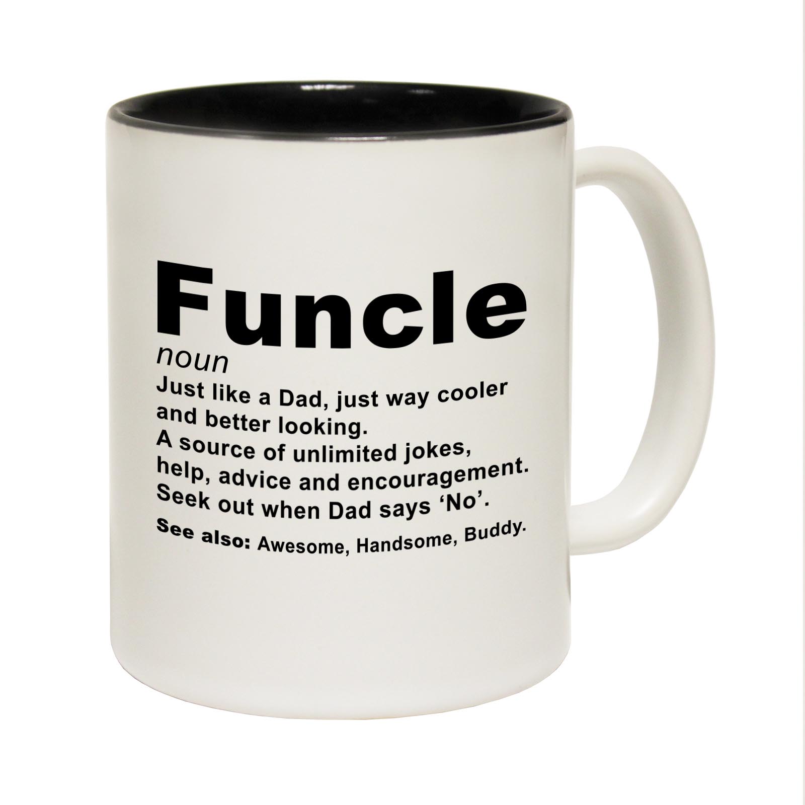 Funny Coffee Mug Novelty Birthday Gift Funcle Noun Funny 