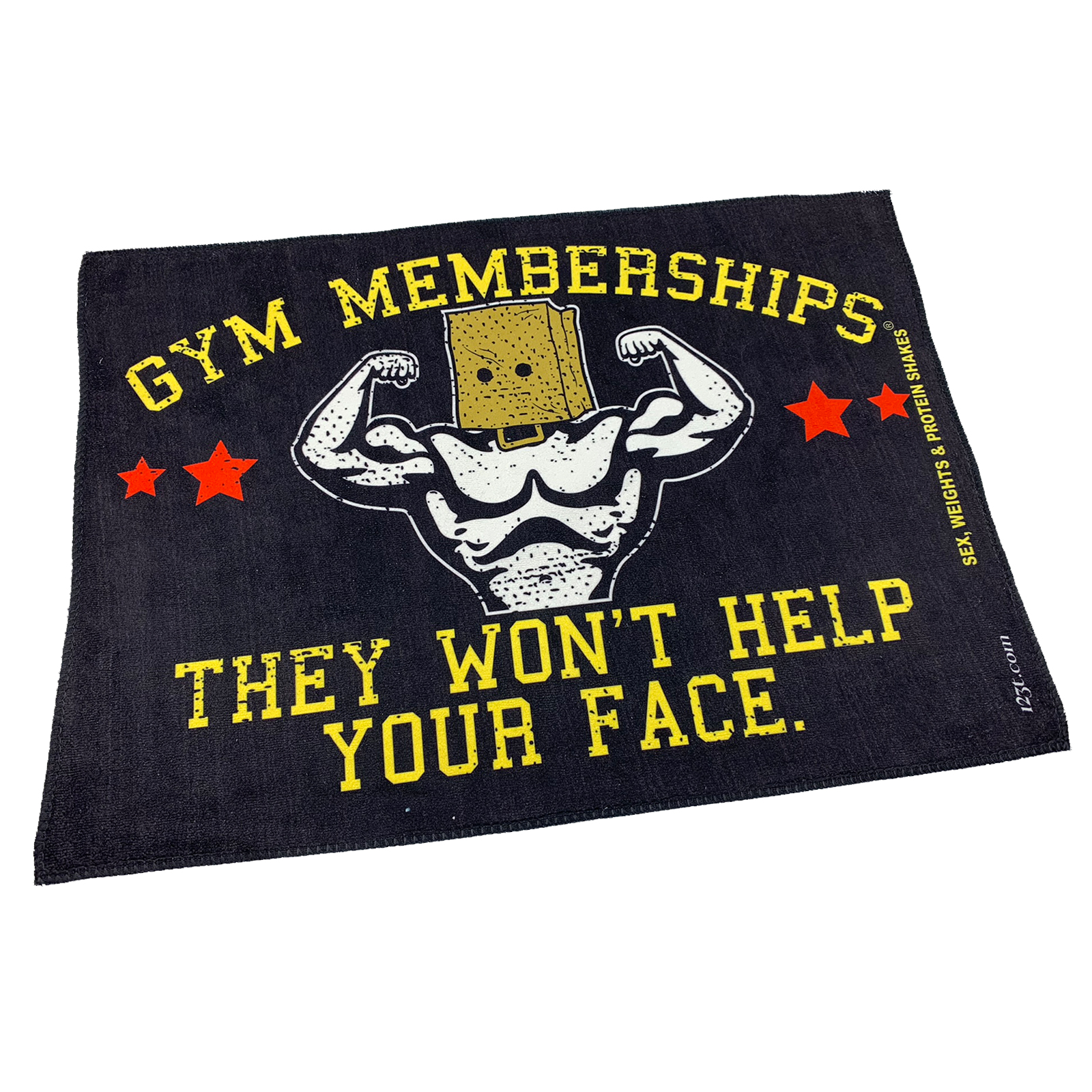 Gym Sweat Microfiber Sports Towel Bodybuilding Funny No Im Not On Steroids But I 