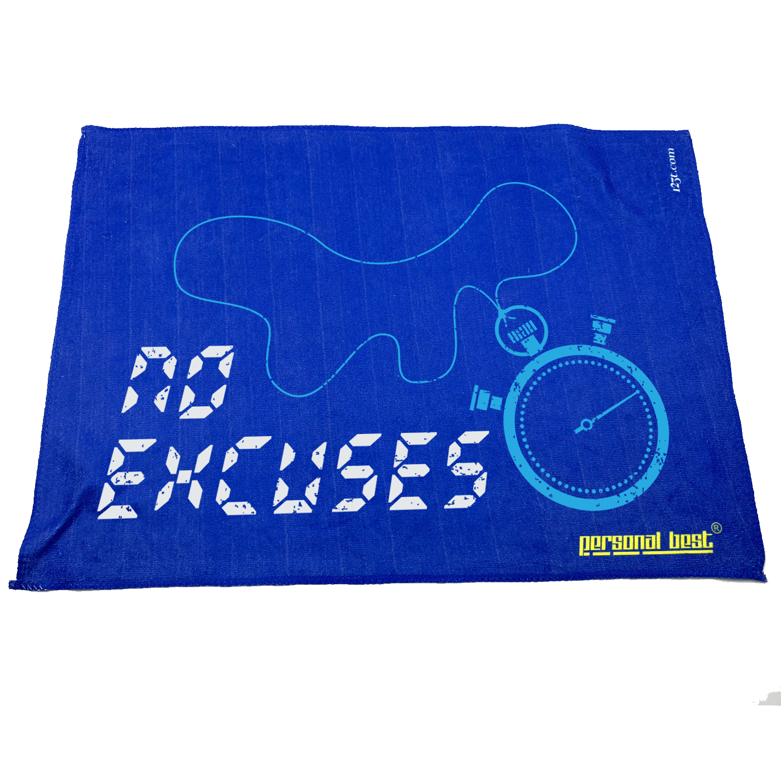 Gym Sweat Microfiber Sports Towel Jogging Funny Real Men Train 