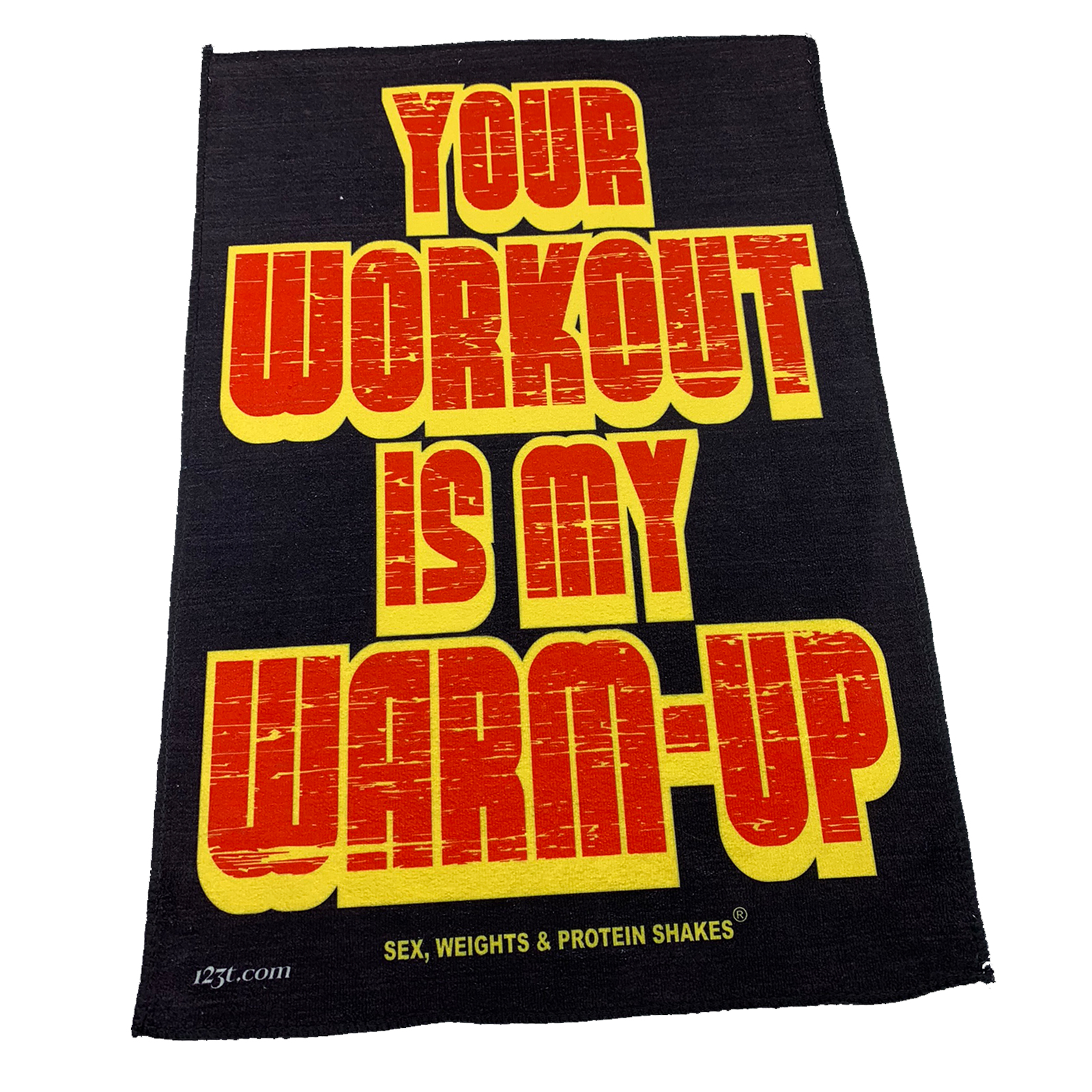 Gym Sweat Microfiber Sports Towel Jogging Funny Running Some Motivation Required 